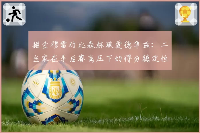 掘金穆雷对比森林狼爱德华兹:二当家在季后赛高压下的得分稳定性分析
